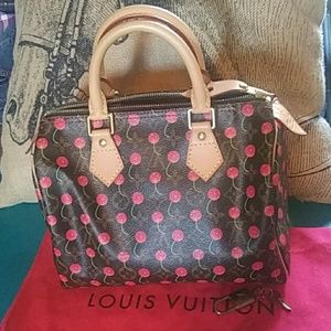 LV Louis Vuitton Cerise Speedy 25